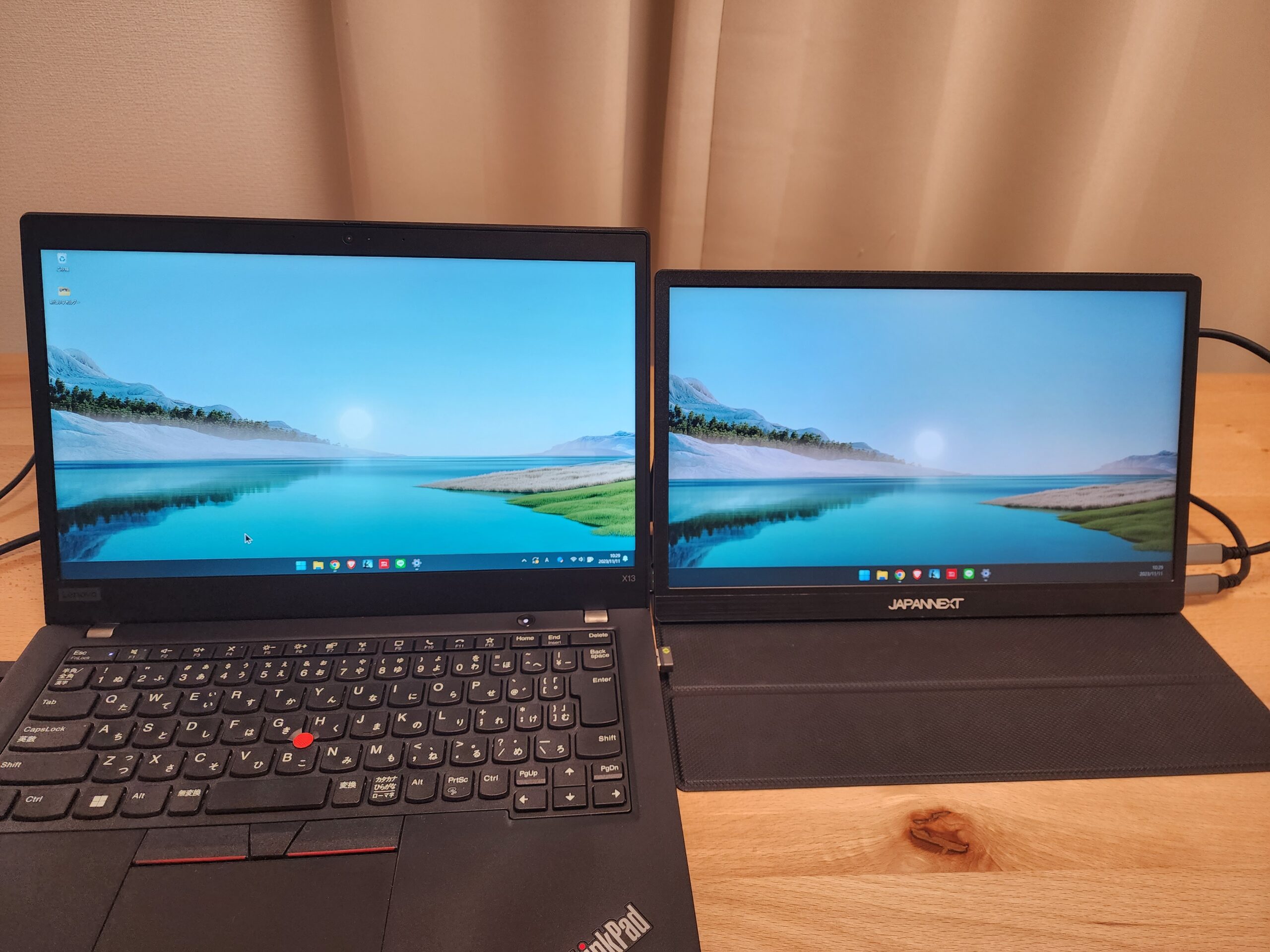 JAPANNEXT JN-MD-IPS1331UHDR｜13.3インチの4Kモバイルモニター
