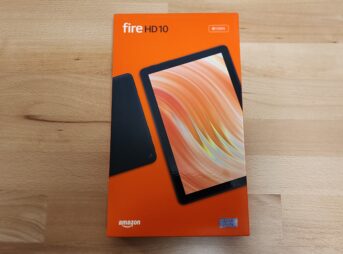 fire HD 10の外箱